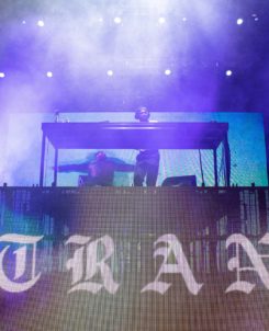 Kaytranada Performing live at Red Rocks Amphitheater.