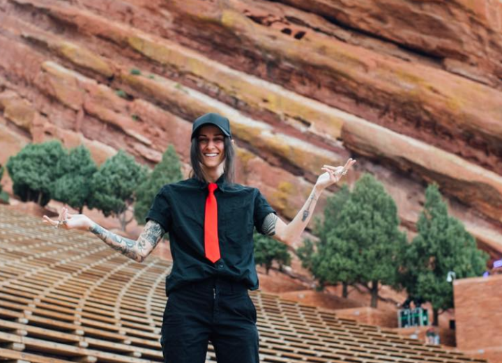 Photo of REZZ at Red Rocks