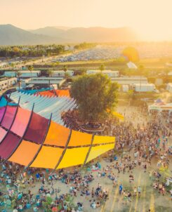 Coachella's Do Lab stage structures