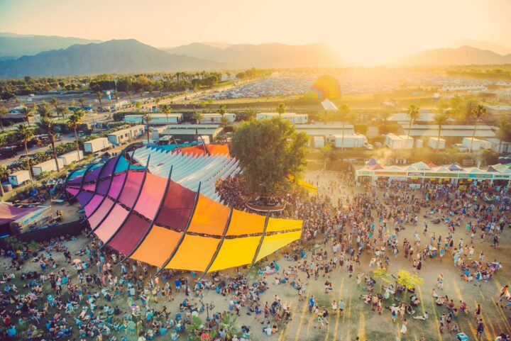 Coachella's Do Lab stage structures