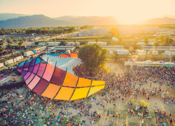 Coachella's Do Lab stage structures