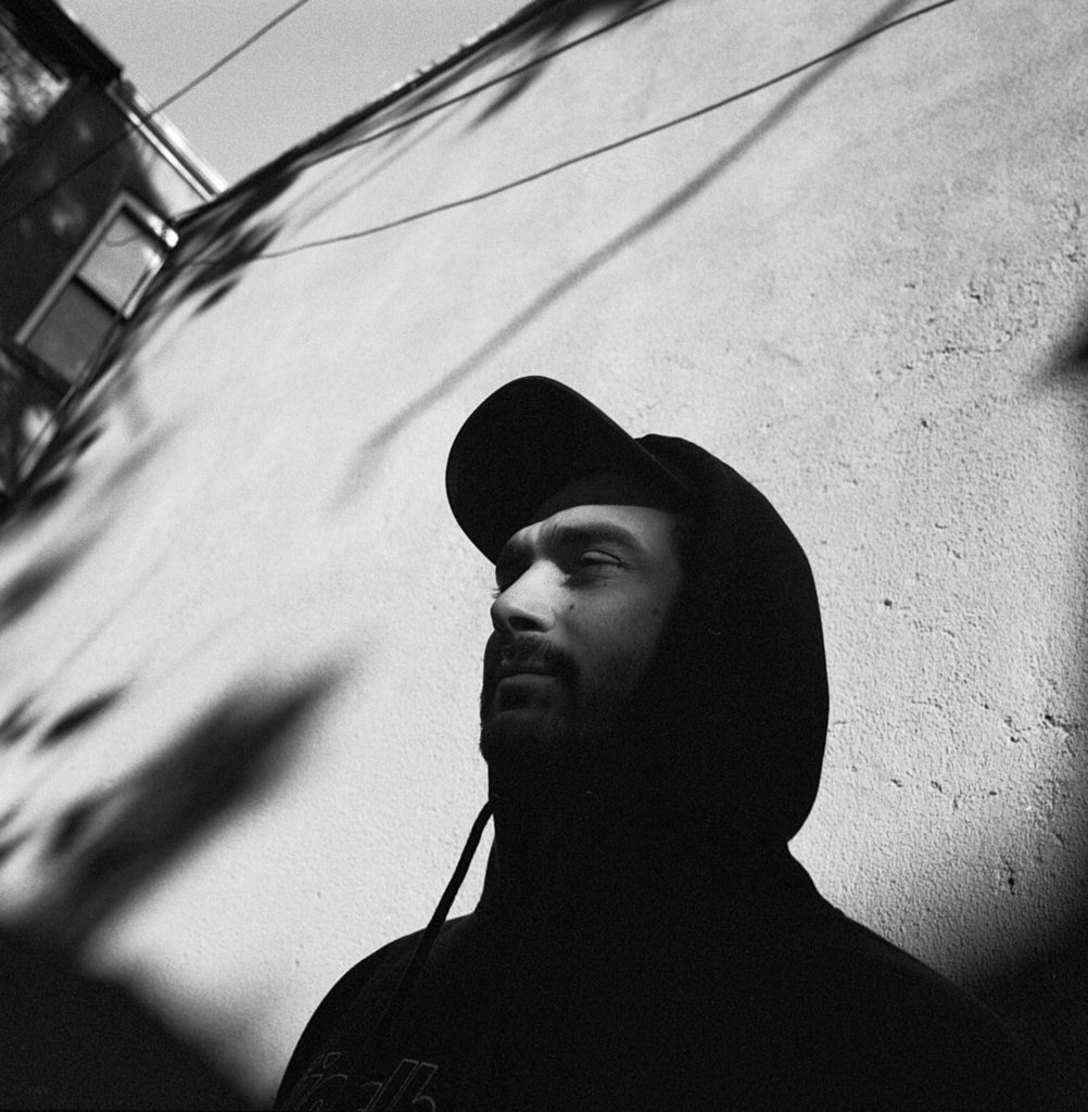 Esseks Press Photo in promotion of his EP, The Uncertain Future