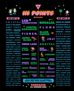 III Points Miami Lineup 2022