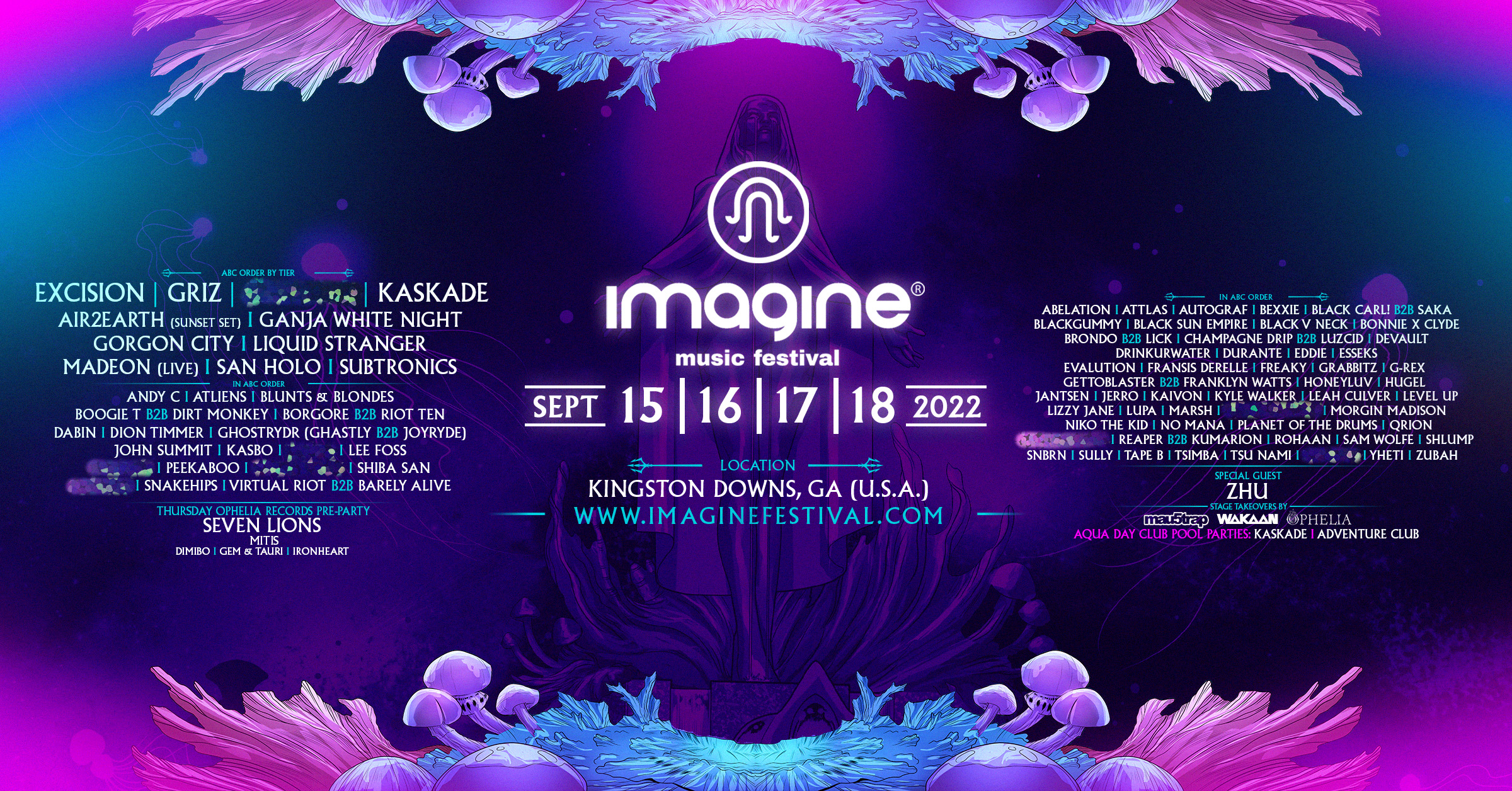 Imagine Music Festival Touts Top Tier Lineup, Venue Switch Up in 2022 ...