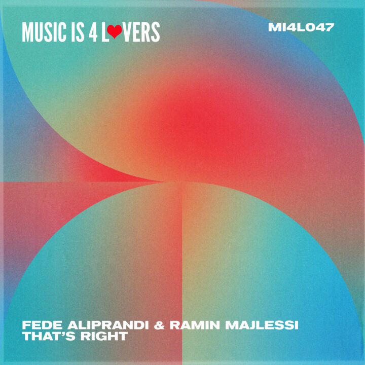 That's Right EP artwork from Fede Aliprandi and Ramin Majlessi