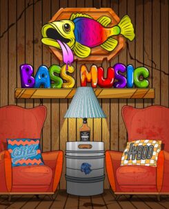 tvboo bass music artwork