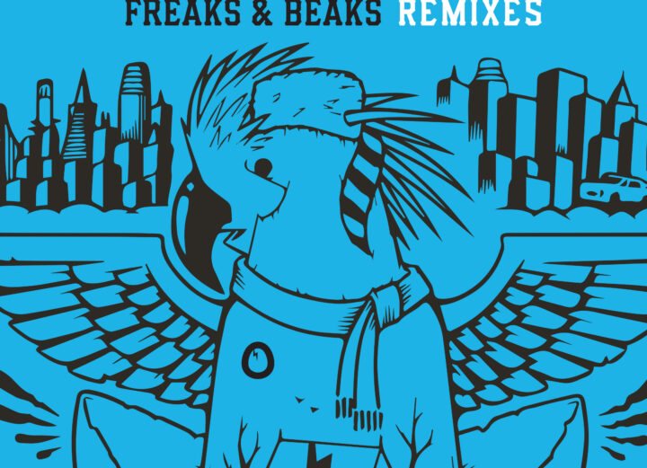 Claude VonStroke album artwork for Freaks and Beaks remix album