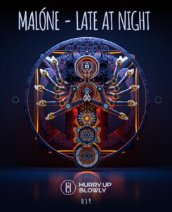 Malóne release artowrk for single "Late at Night"