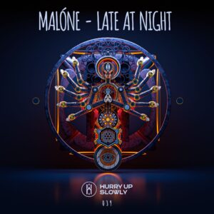 Malóne release artowrk for single "Late at Night"