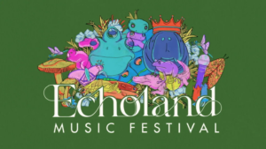 Echoland music festival graphic