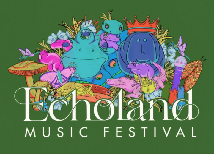 Echoland music festival graphic