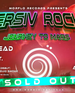 Concert post of Mersiv's Journey to Mars at Red Rocks