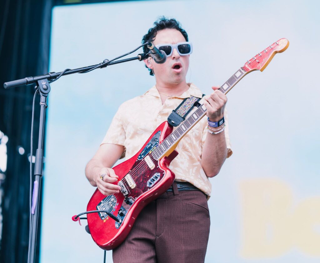 Beach Weather performing at Hangout Music Festival 2023.