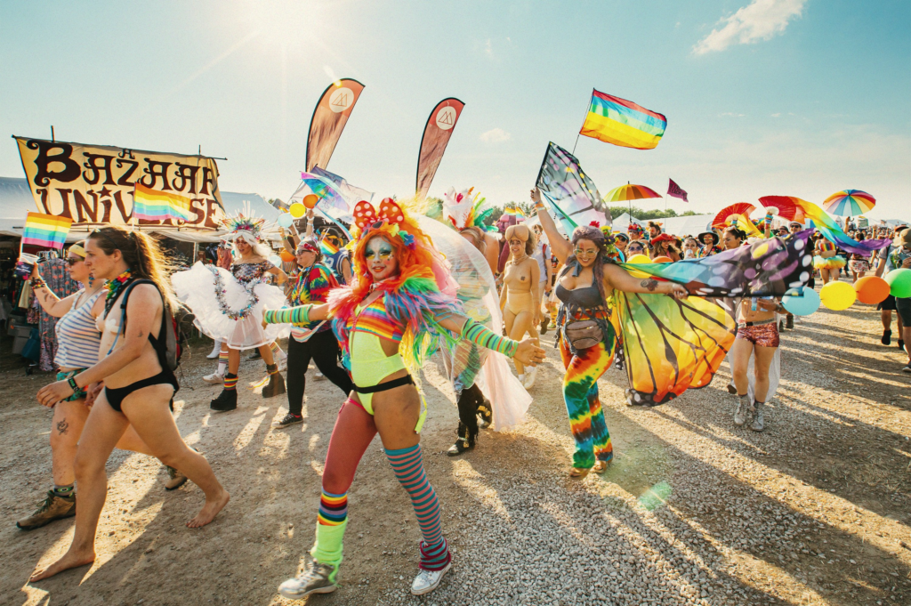 Parade at Bonnaroo Music Festival.