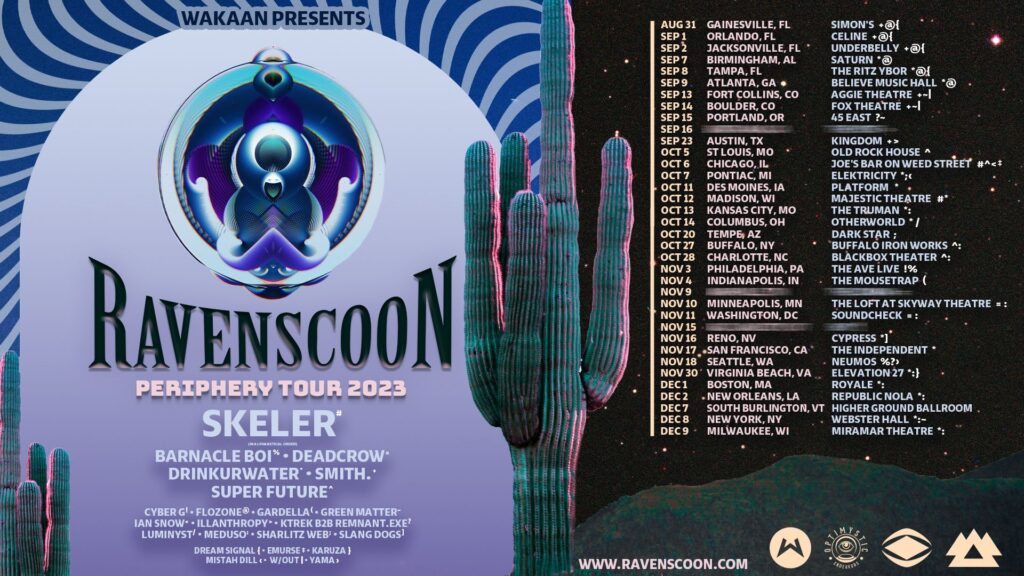 RAVENSCOON The Periphery Tour poster