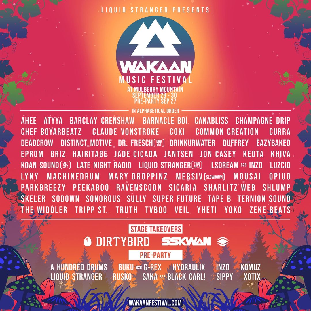 Exciting Artists at Wakaan Festival Lineup 2023