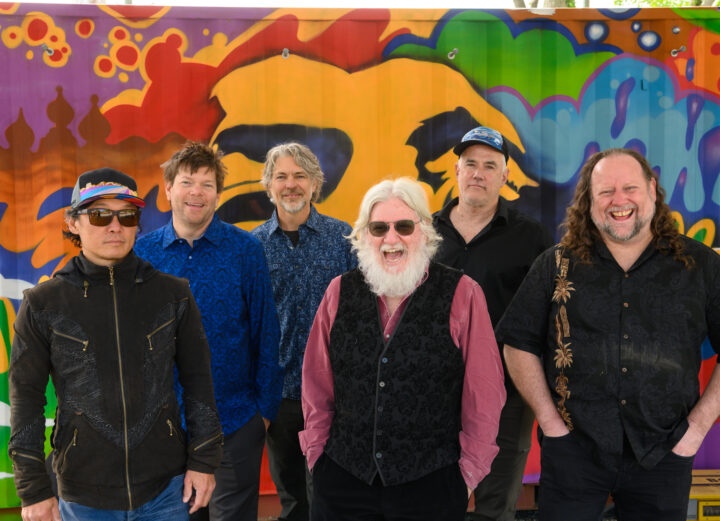 The String Cheese Incident Press Photo featuring the entire band.