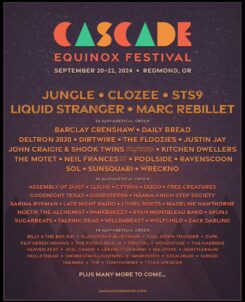 Cascade Equinox Lineup Poster