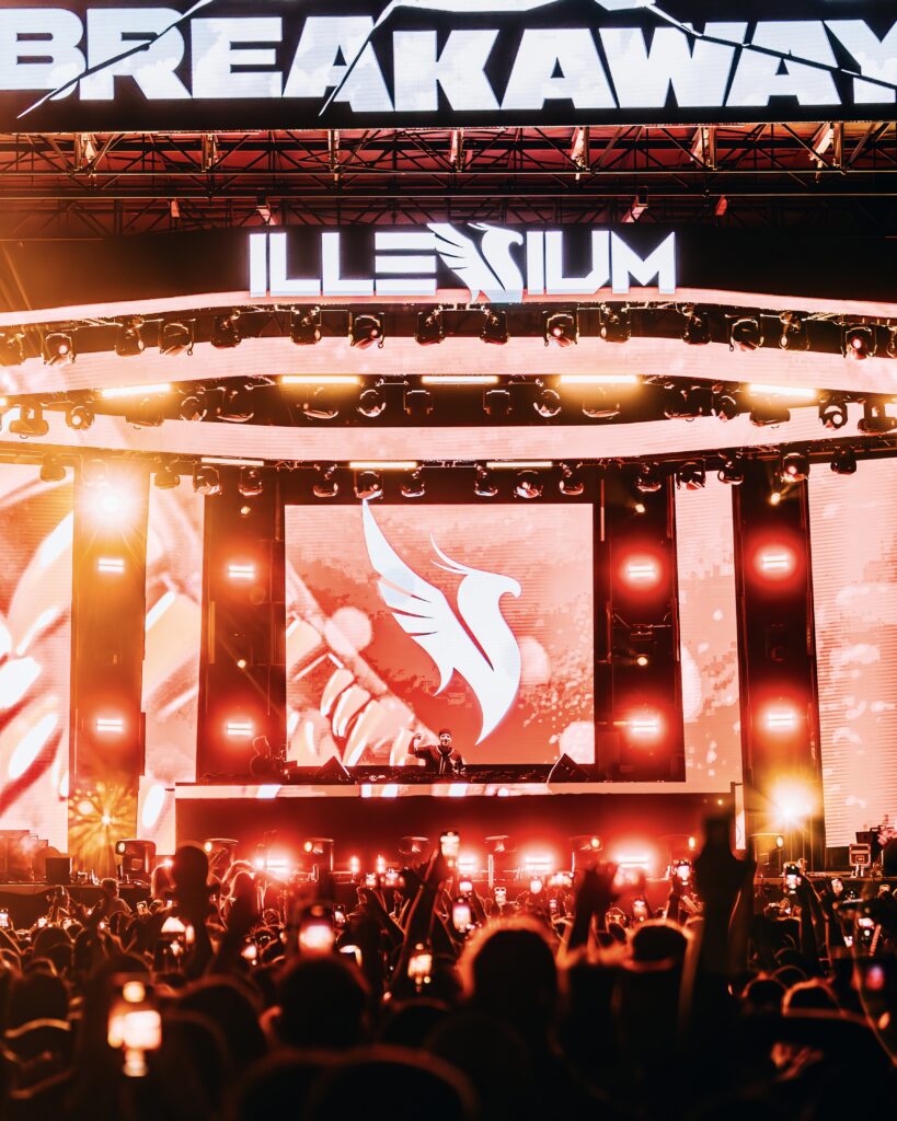 ILLENIUM playing BREAKAWAY festival on mainstage