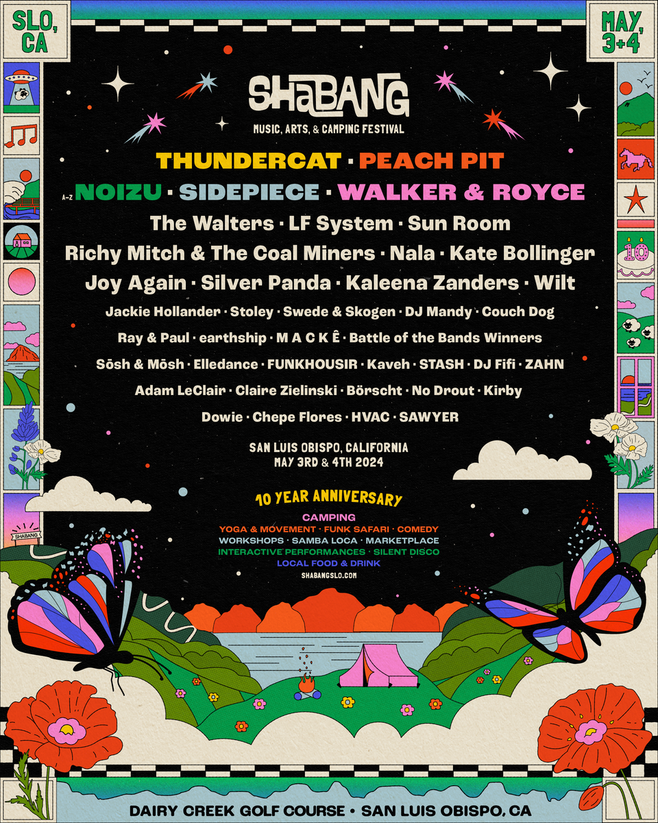 Shabang lineup poster