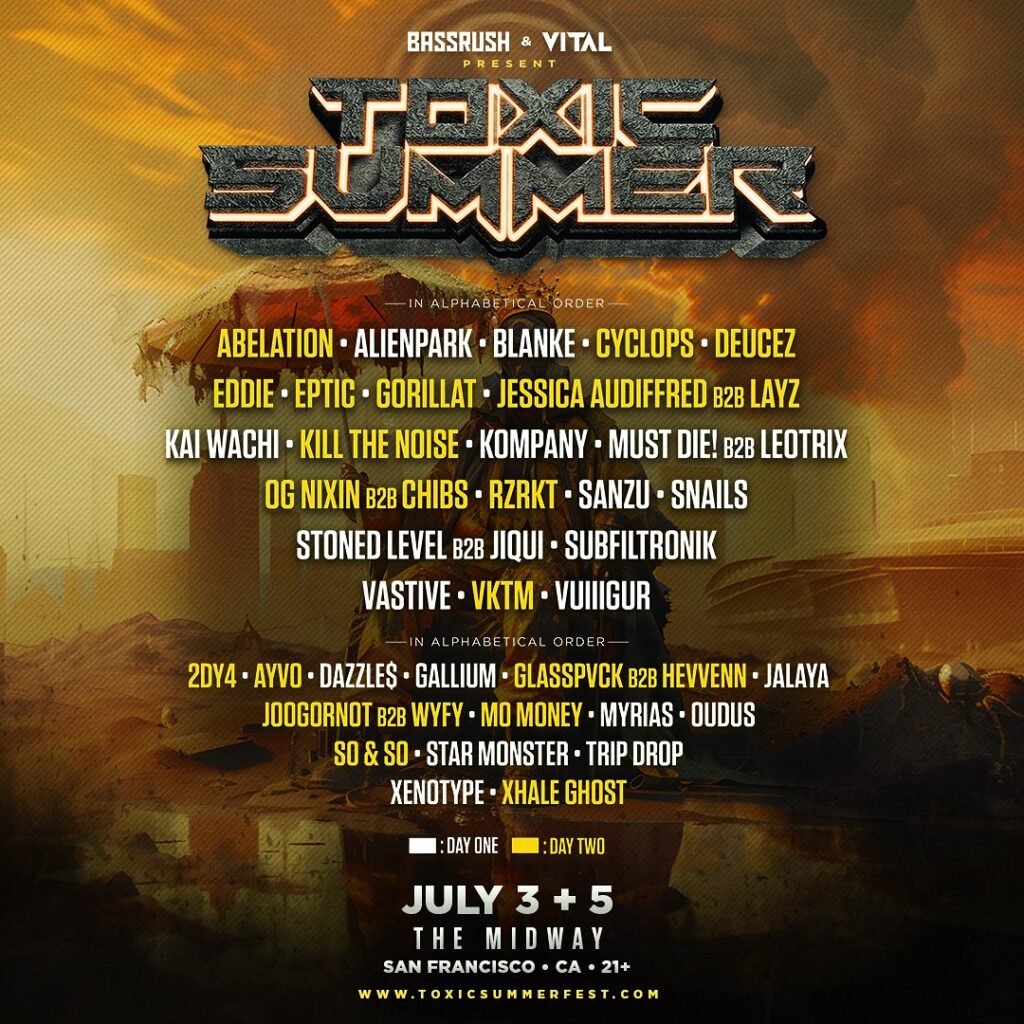 Toxic Summer 2024 Lineup