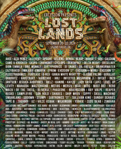 Lost Lands 2024 Lineup Poster