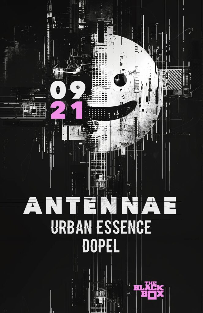 An-Ten-Nae Black Box show flyer