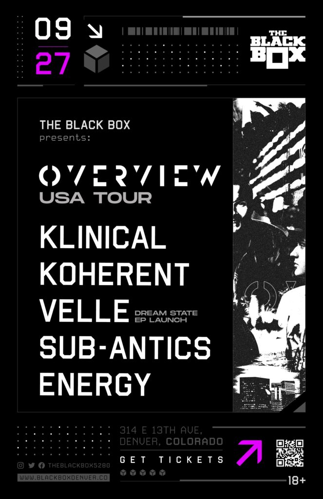 Klinical Black Box tour flyer