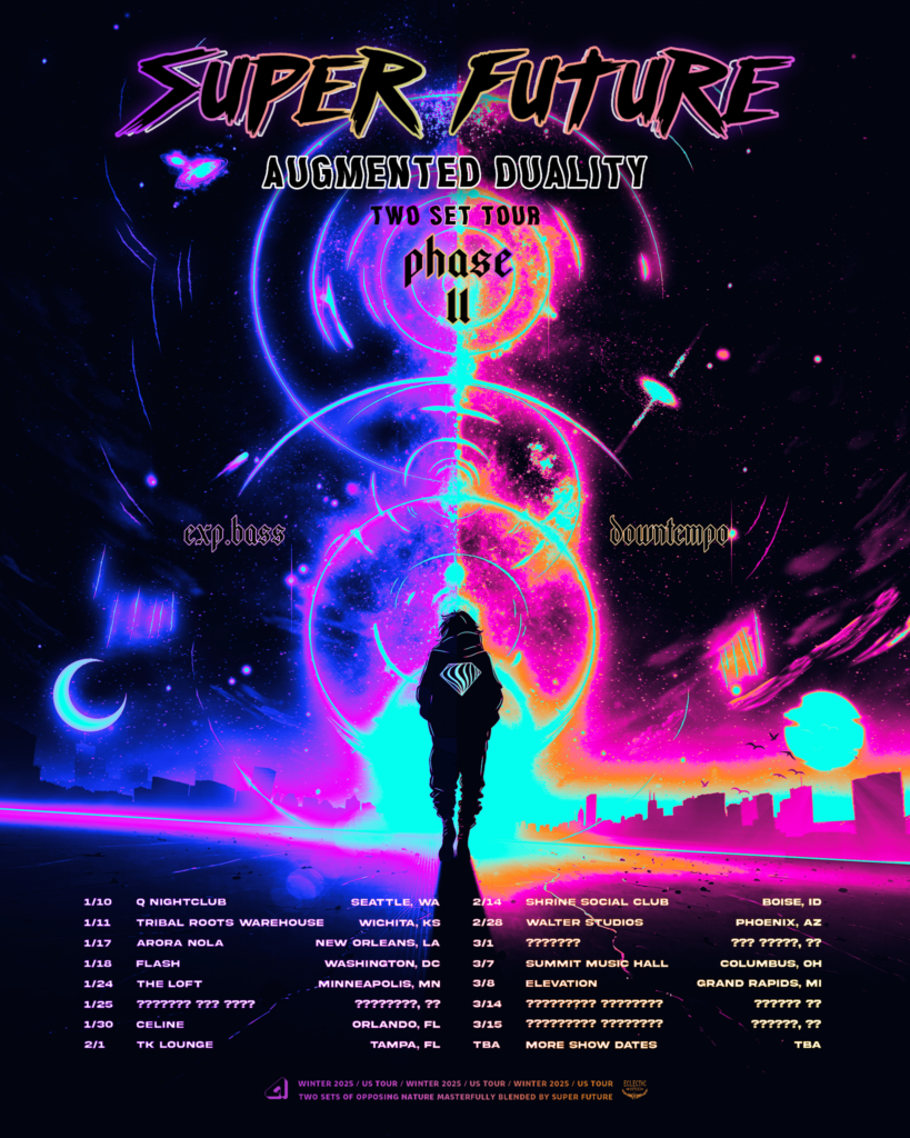 Super Future Augmented Duality Tour Poster