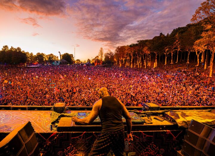 DJ Diesel on stage at Lost Lands